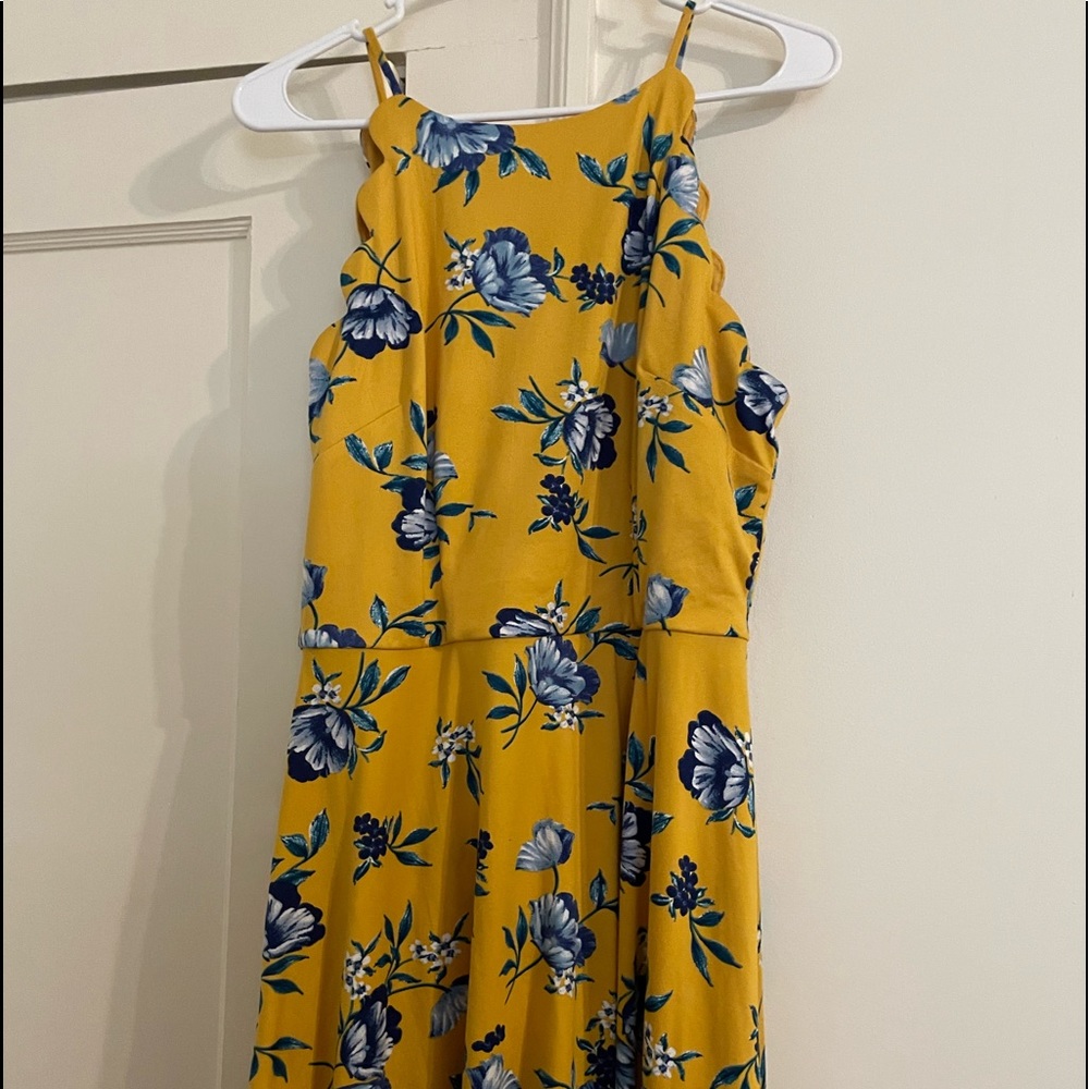 Stitch fix dress Fortune+ivy yellow floral dress